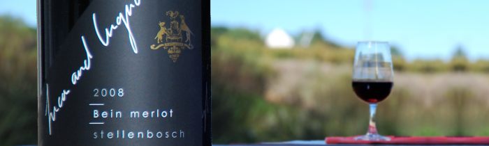Bein Merlot, der feine Rotwein aus Stellenbosch